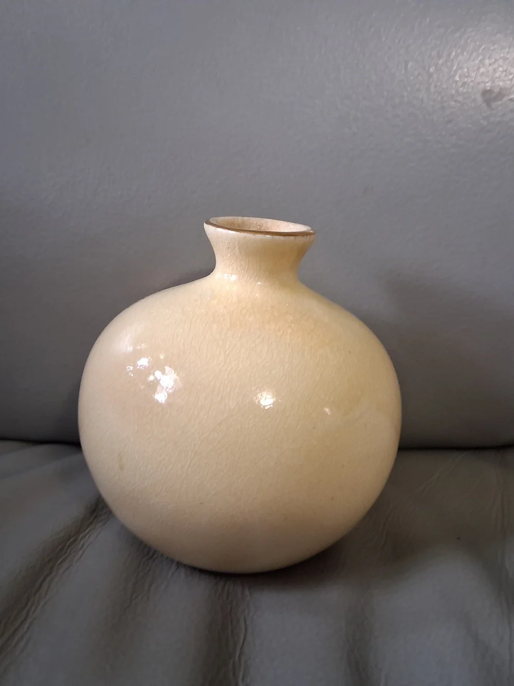 Vintage Hand Painted Japanese Satsuma Style Bud Vase